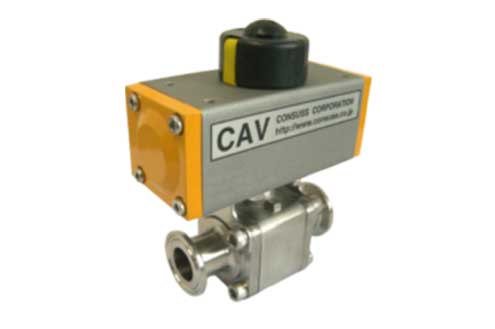 エアー駆動バルブ